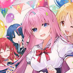 This is a pixiv picture whose title is 誕生日パーティー.