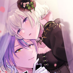 This is a pixiv picture whose title is 甘い.