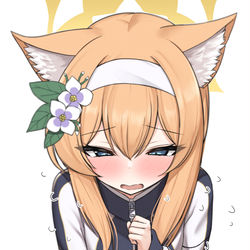 This is a pixiv picture whose title is 今日はこれつけながら当番しようね….