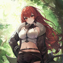 This is a pixiv picture whose title is エリス.