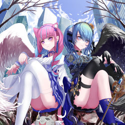 This is a pixiv picture whose title is あくすい.
