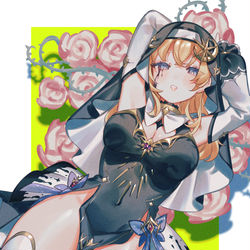 This is a pixiv picture whose title is commission.