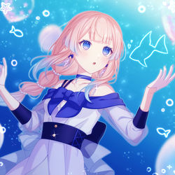 This is a pixiv picture whose title is 心海ちゃんHappybirthday!!!.