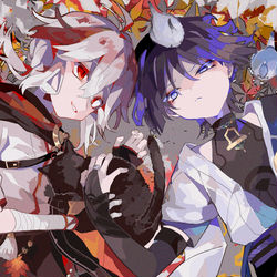This is a pixiv picture whose title is 無題.