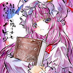 This is a pixiv picture whose title is パチュリー・ノーレッジ.