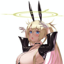 This is a pixiv picture whose title is 逆バニぶらだまんて.