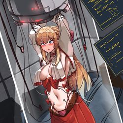 This is a pixiv picture whose title is Celina Brainwash (Uniform ver).