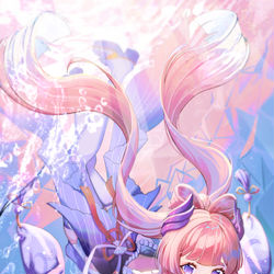 This is a pixiv picture whose title is kokomi.