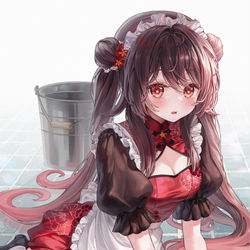 This is a pixiv picture whose title is 胡桃.