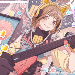 This is a pixiv picture whose title is 猫の日のお嬢様.