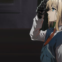 This is a pixiv picture whose title is ヴァイオレット　模写83枚目.