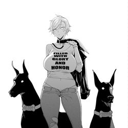 This is a pixiv picture whose title is glory & honor.