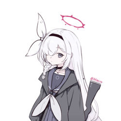 This is a pixiv picture whose title is アロナ（黑）.