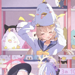 This is a pixiv picture whose title is モモフレンズアーカイブ.