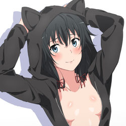 This is a pixiv picture whose title is ねこのん.