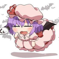This is a pixiv picture whose title is ねむねむおぜうさま.