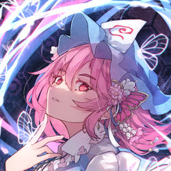 This is a pixiv picture whose title is 幽々子.