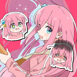 This is a pixiv picture whose title is 結束バンド💫.