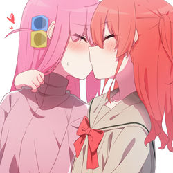 This is a pixiv picture whose title is ちゅ…….