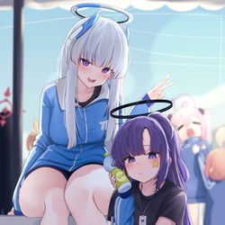 This is a pixiv picture whose title is ノアユウ☺️📷📸.
