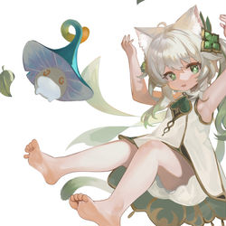 This is a pixiv picture whose title is 나히다.