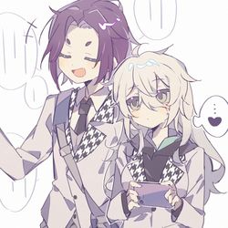 This is a pixiv picture whose title is 「…🤍」.