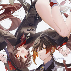 This is a pixiv picture whose title is 無題.