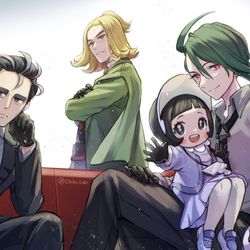 This is a pixiv picture whose title is パルデア四天王.