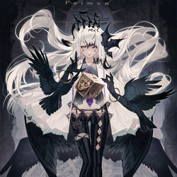 This is a pixiv picture whose title is paimon.