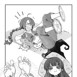 This is a pixiv picture whose title is [EUDETENIS] Tickle Witch.