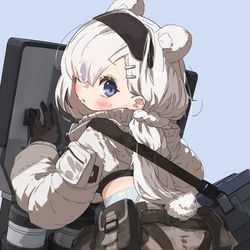 This is a pixiv picture whose title is オーロラちゃんのしっぽ.