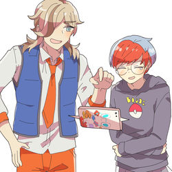 This is a pixiv picture whose title is ペパボタまとめ.