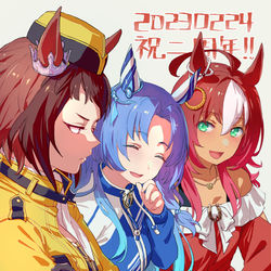This is a pixiv picture whose title is 祝二周年.