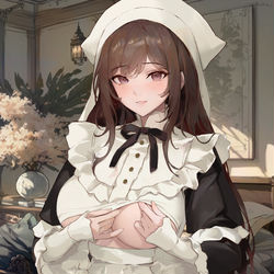 This is a pixiv picture whose title is Hemiola, The Wet Nurse.