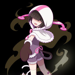 This is a pixiv picture whose title is くろ.