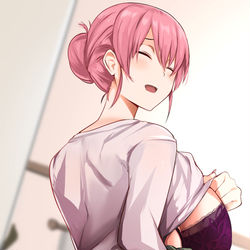 This is a pixiv picture whose title is 後藤美智代.
