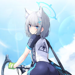 This is a pixiv picture whose title is シロコ.