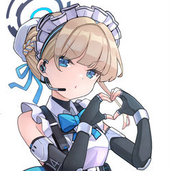 This is a pixiv picture whose title is 萌え萌えキュンですか？.