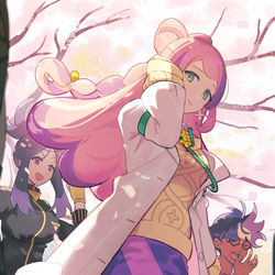 This is a pixiv picture whose title is 春の大会へ.