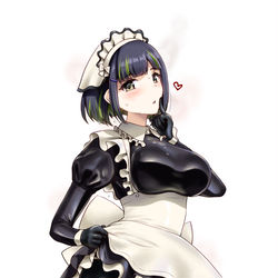 This is a pixiv picture whose title is ラバーメイドさん.