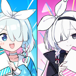 This is a pixiv picture whose title is 아로나즈.