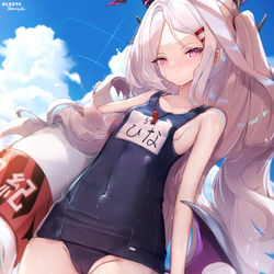This is a pixiv picture whose title is ヒナ.