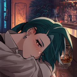 This is a pixiv picture whose title is 酔っ払いちゃん.