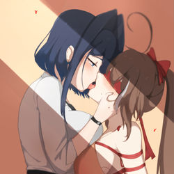 This is a pixiv picture whose title is Valentine's day gift.