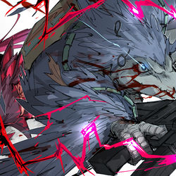 This is a pixiv picture whose title is 断.