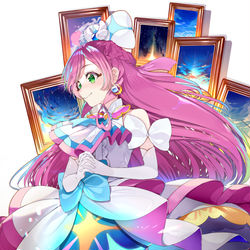 This is a pixiv picture whose title is キュアプリズム.