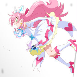 This is a pixiv picture whose title is わたしもヒーローガール！.