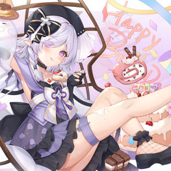 This is a pixiv picture whose title is 病院坂Rei 生日快乐.