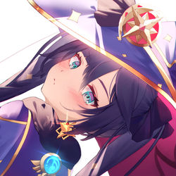 This is a pixiv picture whose title is モナ.