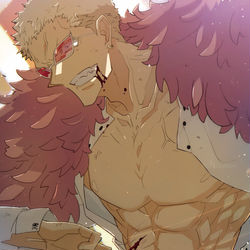 This is a pixiv picture whose title is 【VS DOFLAMINGO】.